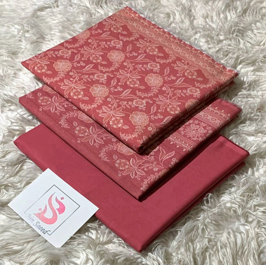 BIN SAEED 3PC PRINTED LAWN (ORIGINAL)